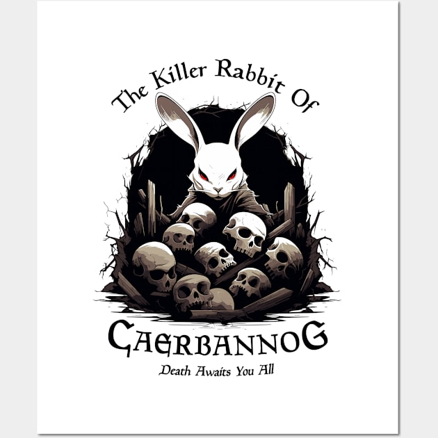 The Killer Rabbit Of Caerbannog Wall Art by Three Meat Curry